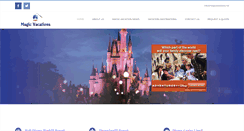 Desktop Screenshot of magicvacations.net